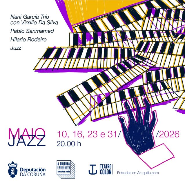 O Maio Jazz volve ao Teatro Colón con catro noites de creación contemporánea e diversidade sonora