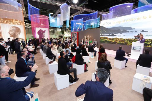 Fogóns de Anllóns e Fragas do Eume, protagonistas dos actos oficiais da Deputación da Coruña en Fitur