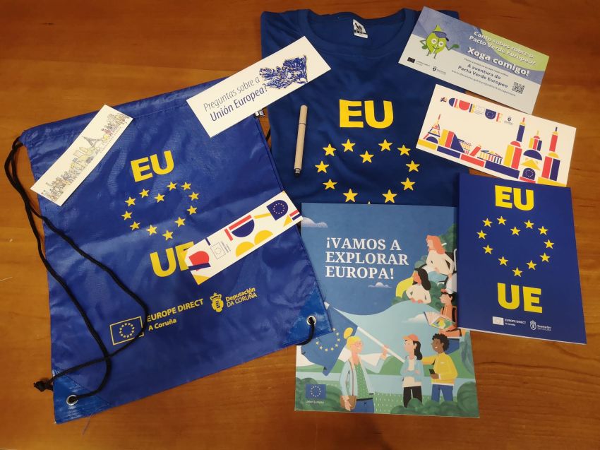 Día de Europa na biblioteca da Deputación da Coruña