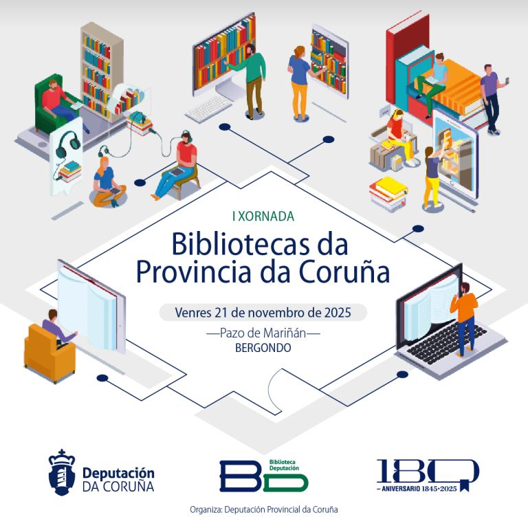 A Deputación da Coruña impulsa a primeira xornada das bibliotecas da provincia