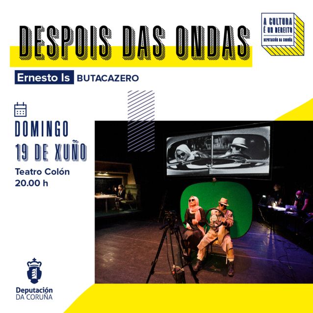 “Despois das ondas” de Butaca Zero, volve ao Teatro Colón no centenario do nacemento de María Casares