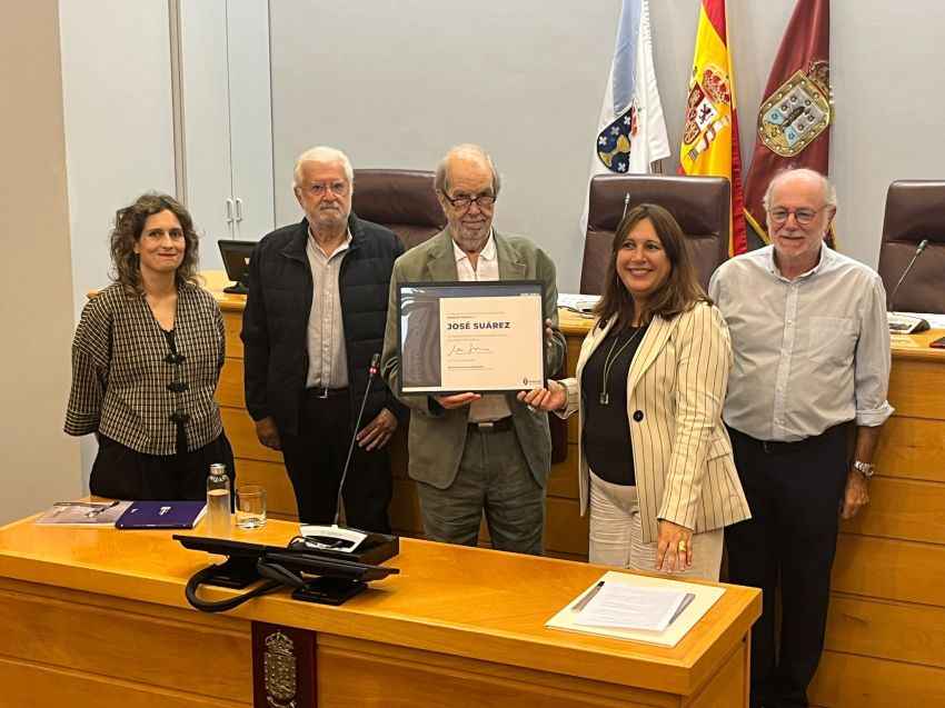 A Deputación recoñece a figura de José Suárez co premio honorífico de Fotógrafo Histórico