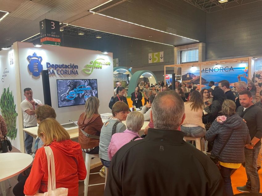 Turismo da Deputación despide Expovacaciones cun gran éxito e asistencia de público nas actividades do seu stand