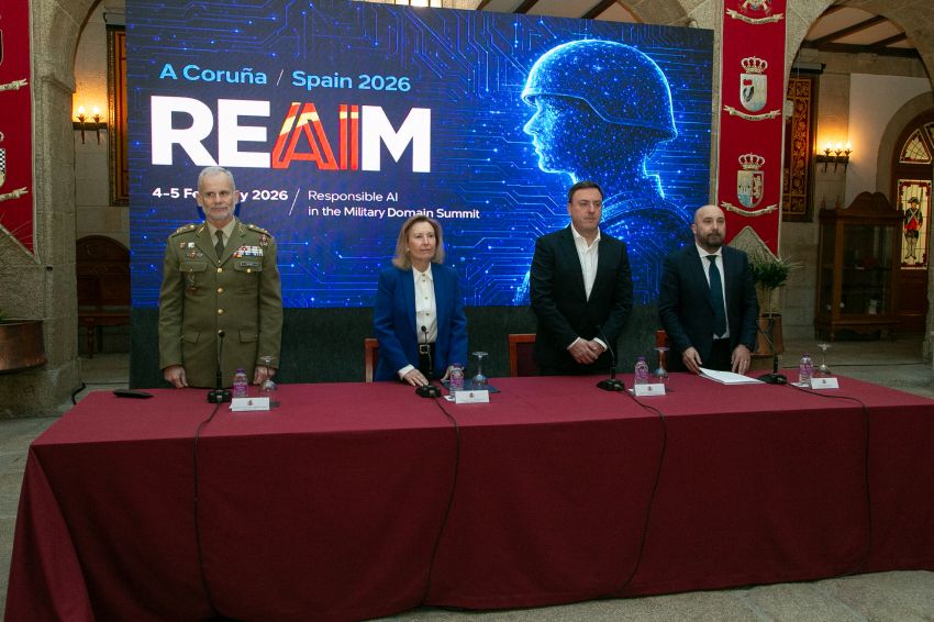 A Coruña acollerá os días 4 e 5 de febreiro o Cumio Internacional sobre o Uso Responsable da Intelixencia Artificial no ámbito militar (REAIM 2026)