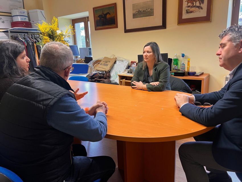 A Deputación da Coruña apoia o labor da Asociación de Criadores do Cabalo de Pura Raza Galega