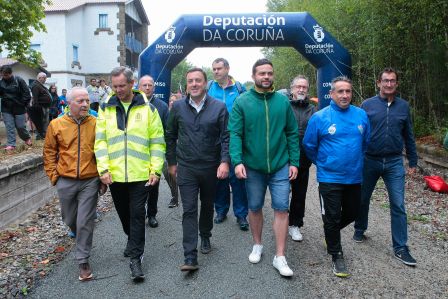 A Deputación organiza actividades divulgativas e deportivas para celebrar o segundo aniversario da Vía Verde Compostela-Tambre-Lengüelle