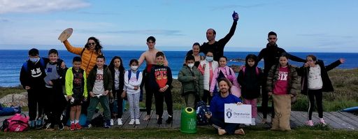 A Deputación impulsa un programa para concienciar os escolares da importancia de preservar o mar e as praias