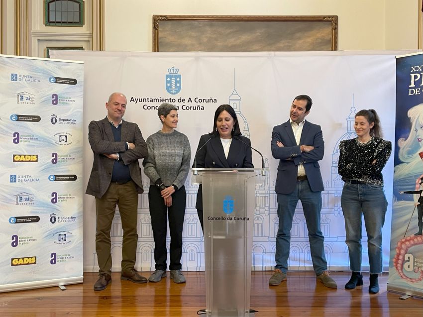 Cultura da Deputación ratifica o seu compromiso co teatro na presentación da gala dos María Casares