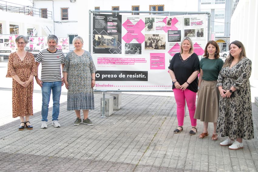 A mostra da Deputación “Sinaladas” chega a Fene para difundir a loita das mulleres galegas no século XX