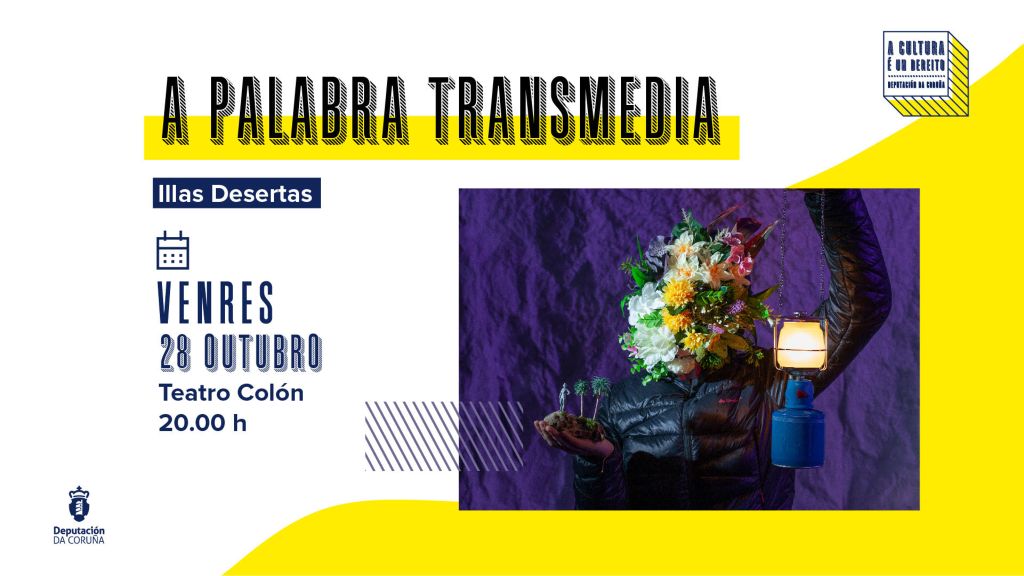 Cultura da Deputación organiza no Teatro Colón o ciclo ‘A palabra transmedia’