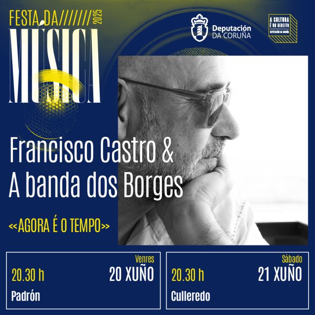 A Deputación celebra a Festa da Música con nove concertos por toda a provincia durante o mes de xuño