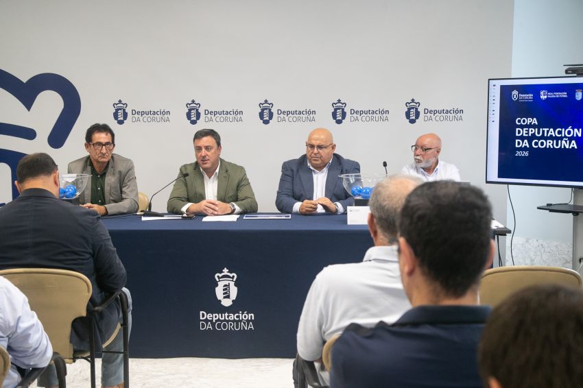 A Copa Deputación de fútbol celebrarase os días 1 de agosto e a primeira fin de semana de setembro en Miño e Pontedeume