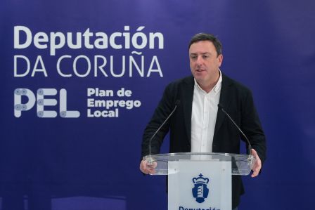 A Deputación destina 1,5 millóns de euros á formación para o emprego de 313 persoas no rural coruñés