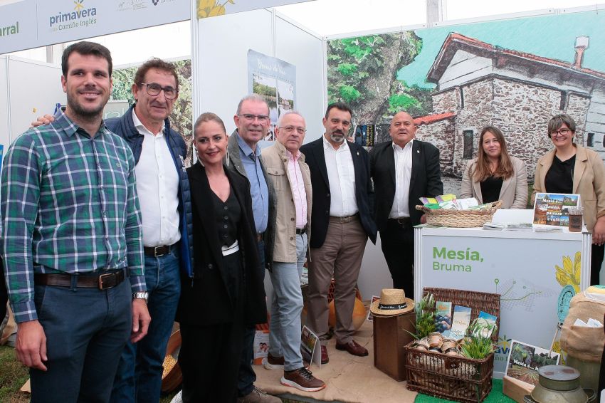 O encoro de Beche foi o escenario da VI edición da feira “Primavera no Camiño Inglés”, organizada pola Deputación da Coruña