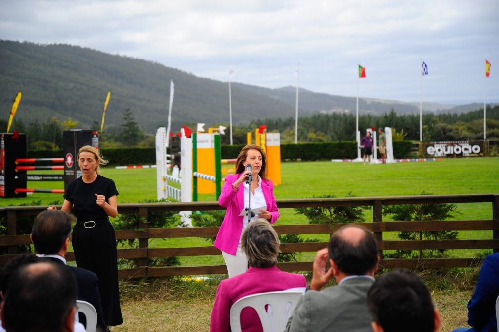 A Deputación destaca o gran potencial turístico e deportivo de Equiocio como un certame hípico de referencia internacional