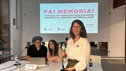 Sol Agra subliña na segunda xornada ‘Fai Memoria’ o papel da educación como «ferramenta clave» fronte aos discursos de odio entre a mocidade