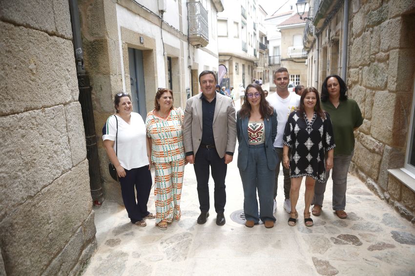 A Deputación mellora os espazos públicos de Muros con novas actuacións en Esteiro, Louro e a rúa Real