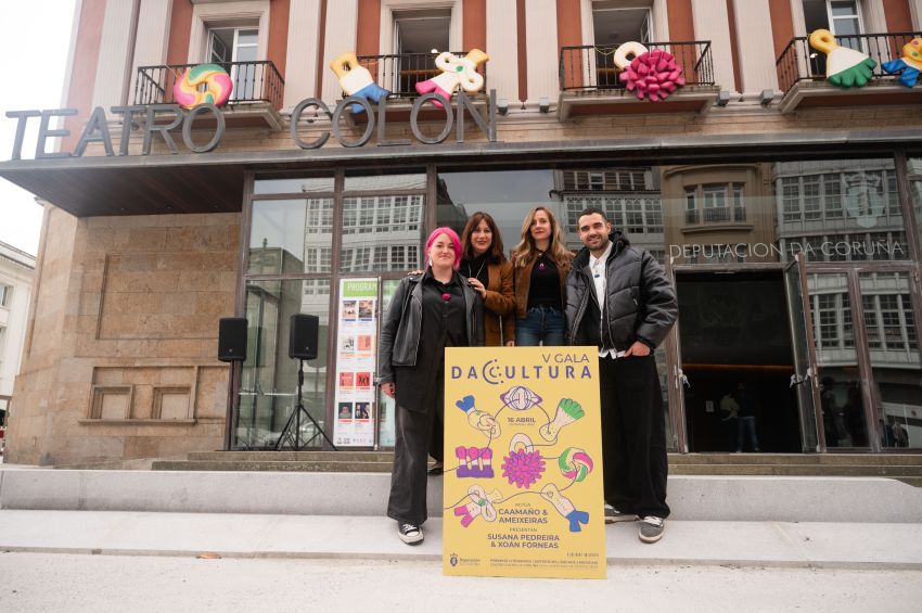 A Deputación da Coruña presenta a V Gala da Cultura, o evento onde gozar e vivir a diversidade da creación cultural contemporánea
