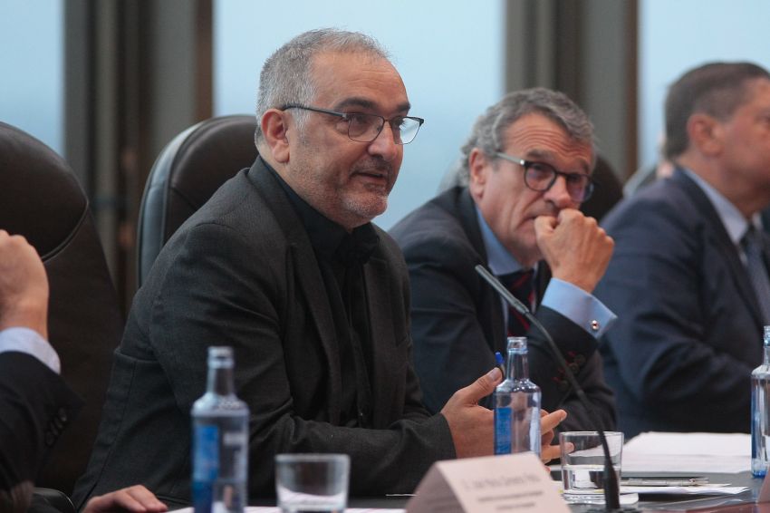 O deputado de Contratación, Xosé Penas, reivindica a importancia da involucración público – privada no V Congreso do Observatorio da Contratación Pública