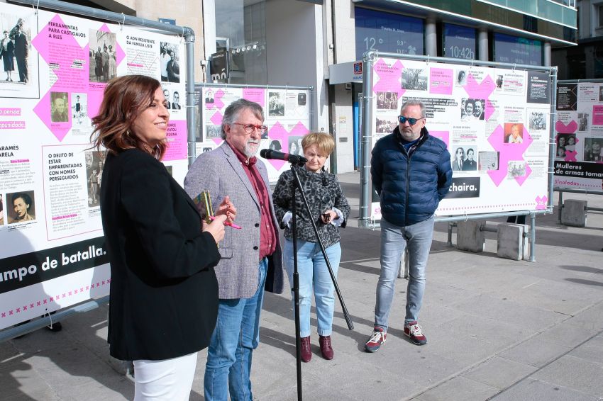 Chega á Coruña “Sinaladas”, a mostra que recolle a loita das mulleres galegas no século XX