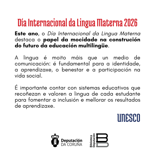 Día Internacional da Lingua Materna 2026