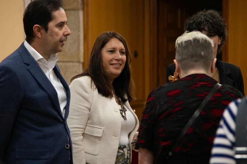 A deputada de cultura, Natividade González, inaugura en Mariñán as III Xornadas da Academia Galega de Teatro