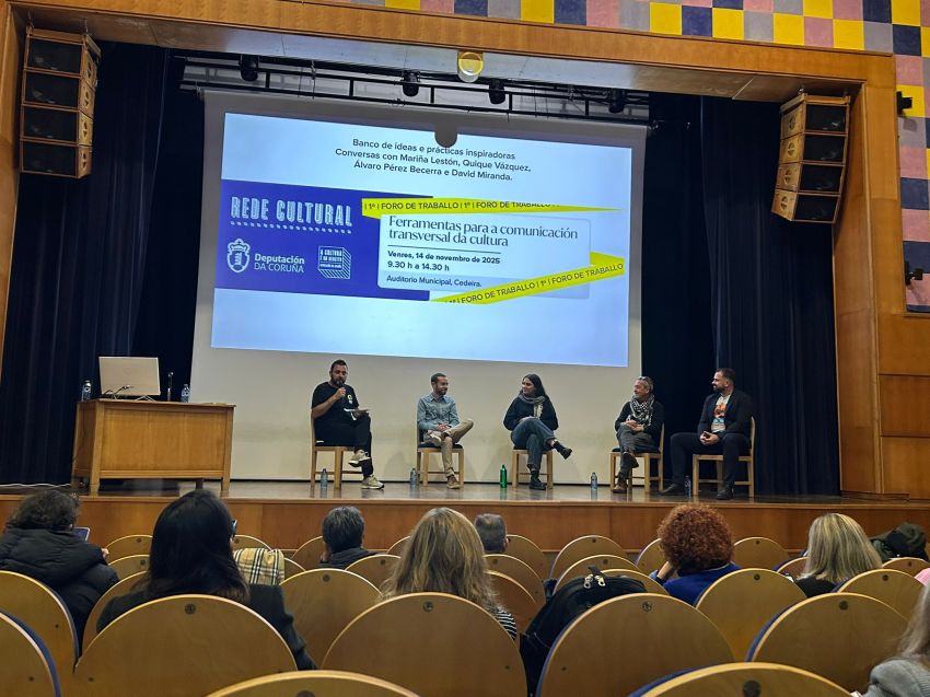 A Deputación propón novas estratexias e ferramentas de comunicación nas Xornadas Técnicas da súa Rede Cultural