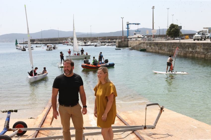 A quenda de Ponteceso marca o récord de inscritos na Campaña de Vela da Deputación