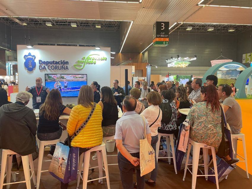 Turismo da Deputación despide Expovacaciones cun gran éxito e asistencia de público nas actividades do seu stand