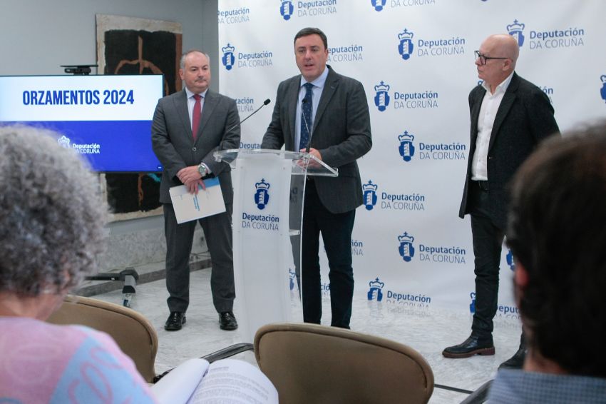 O orzamento máis alto da historia da Deputación da Coruña supera os 222  millóns de euros