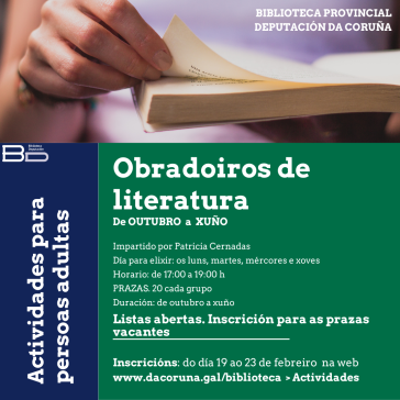 Obradoiros de literatura