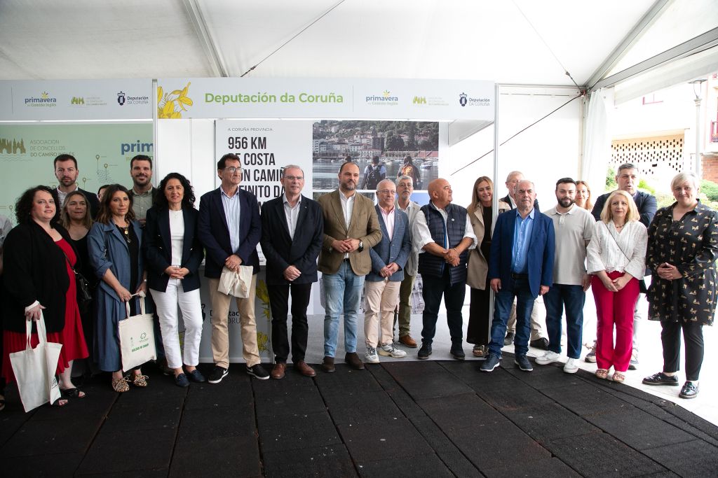 A “Primavera no Camiño Inglés” reúne en Miño os 18 concellos da ruta xacobea