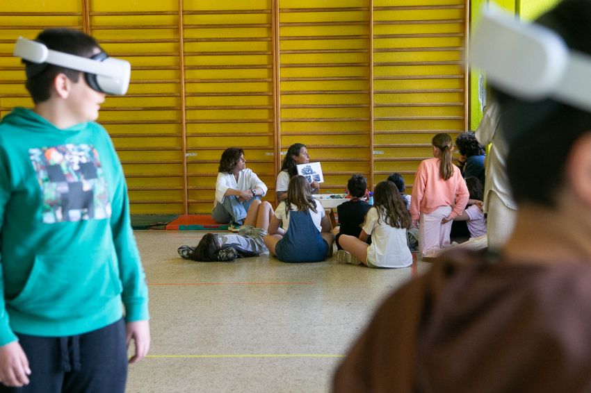 A Deputación da Coruña leva a Sada os obradoiros inmersivos sobre o mar con motivo do Día Mundial do Medio Ambiente