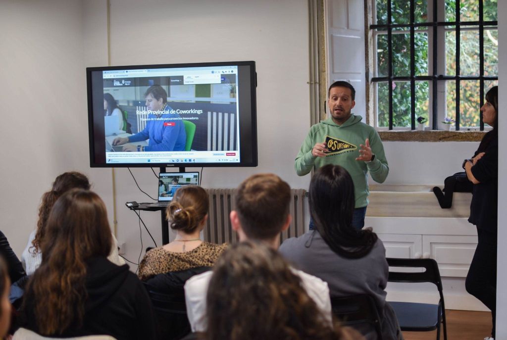 A Rede de Espazos de Coworking da Deputación da Coruña organiza eventos para fomentar o emprendemento entre a mocidade