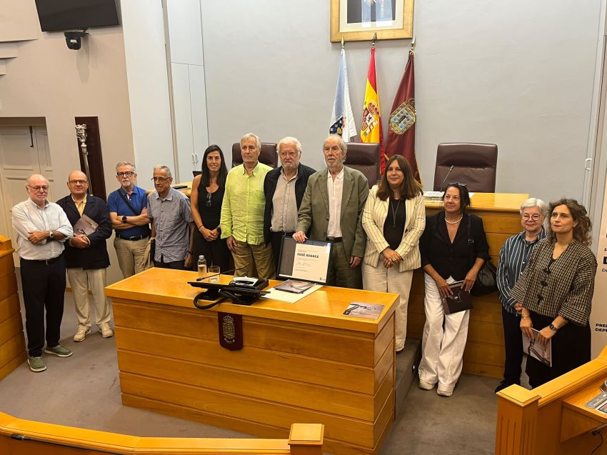 A Deputación recoñece a figura de José Suárez co premio honorífico de Fotógrafo Histórico