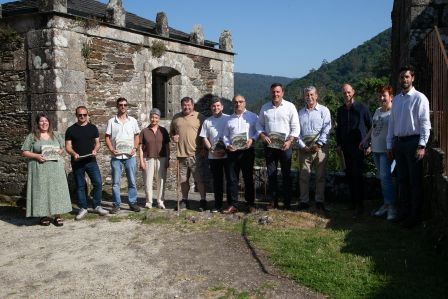 A Deputación avalía en Dombate as próximas actuacións para o mantemento do centro arqueolóxico