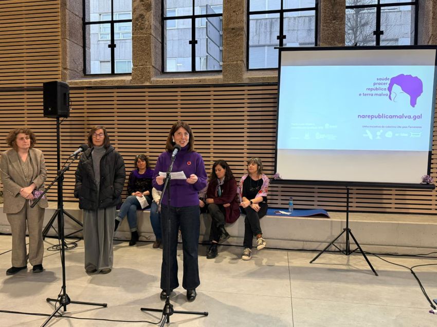 Sol Agra participa en Santiago na presentación dun traballo sobre a feminista Lola Ferreiro