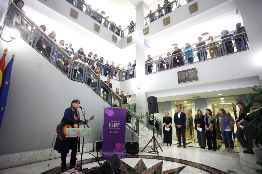 A Deputación da Coruña centra o acto institucional do 25N nos discursos que disfrazan o machismo como unha libre elección ou estilo de vida