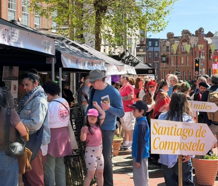 A Deputación da Coruña exhibe o potencial do Camiño en Reading (Inglaterra) ante milleiros de visitantes
