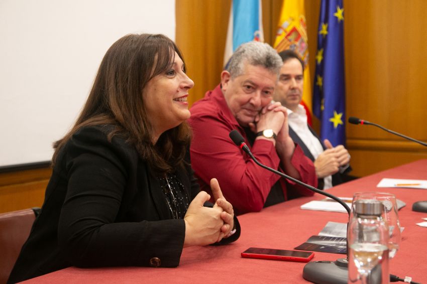 Natividade González reivindica en Mariñán o teatro galego como «creatividade, lingua e cohesión social»