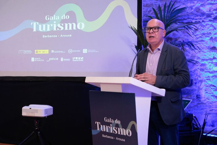 O vicepresidente da Deputación pon en valor na Gala do Turismo Barbanza Arousa o potencial turístico do territorio