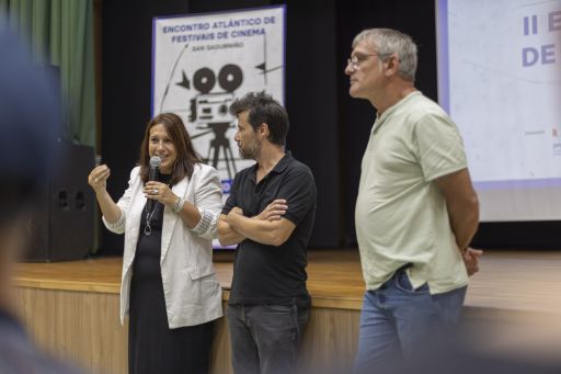 A deputada de cultura participa na inauguración do II Encontro Atlántico de Festivais de Cinema en San Sadurniño, que pon a ollada no rural como centro cultural
