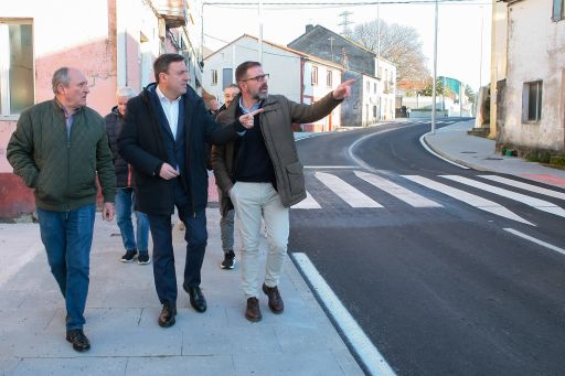 A Deputación da Coruña inicia o pago das expropiacións para as obras de construción das beirarrúas da Cabana, en Ferrol