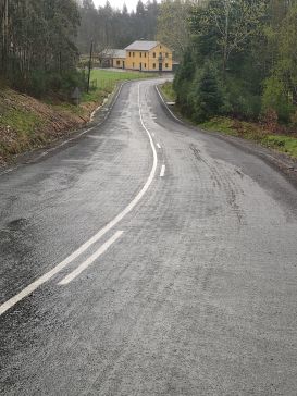 A Deputación aproba 1,7 millóns para as obras de pavimentación da estrada DP 1802 Veiga de Cabana-As Pontes