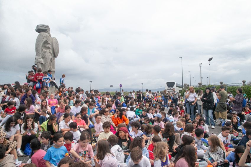 Sol Agra reivindica na etapa coruñesa do Correlingua «a mocidade rebelde que leva o galego no corazón»