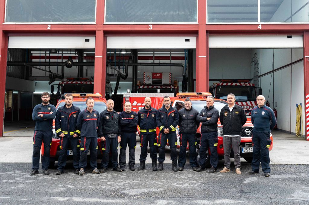 Formoso agradece a “implicación e traballo” dos bombeiros provinciais que acoden a Valencia para paliar os efectos da DANA