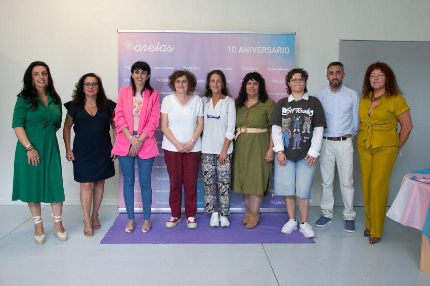 A Deputación da Coruña destaca o labor de Arelas no seu 10º aniversario