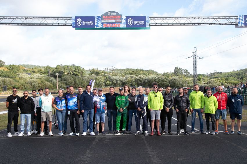 O RallyShow Deputación da Coruña encheu o circuíto das Pontes nunha xornada vibrante para o motor galego