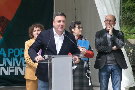 Natividade González reivindica en Mariñán o teatro galego como «creatividade, lingua e cohesión social»