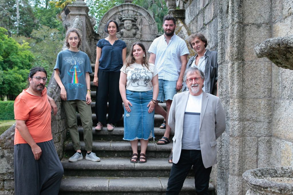 Vanesa Sotelo, Judith Ruso, Paula Domínguez e Andrés Sanjurjo inician os seus proxectos en Mariñán